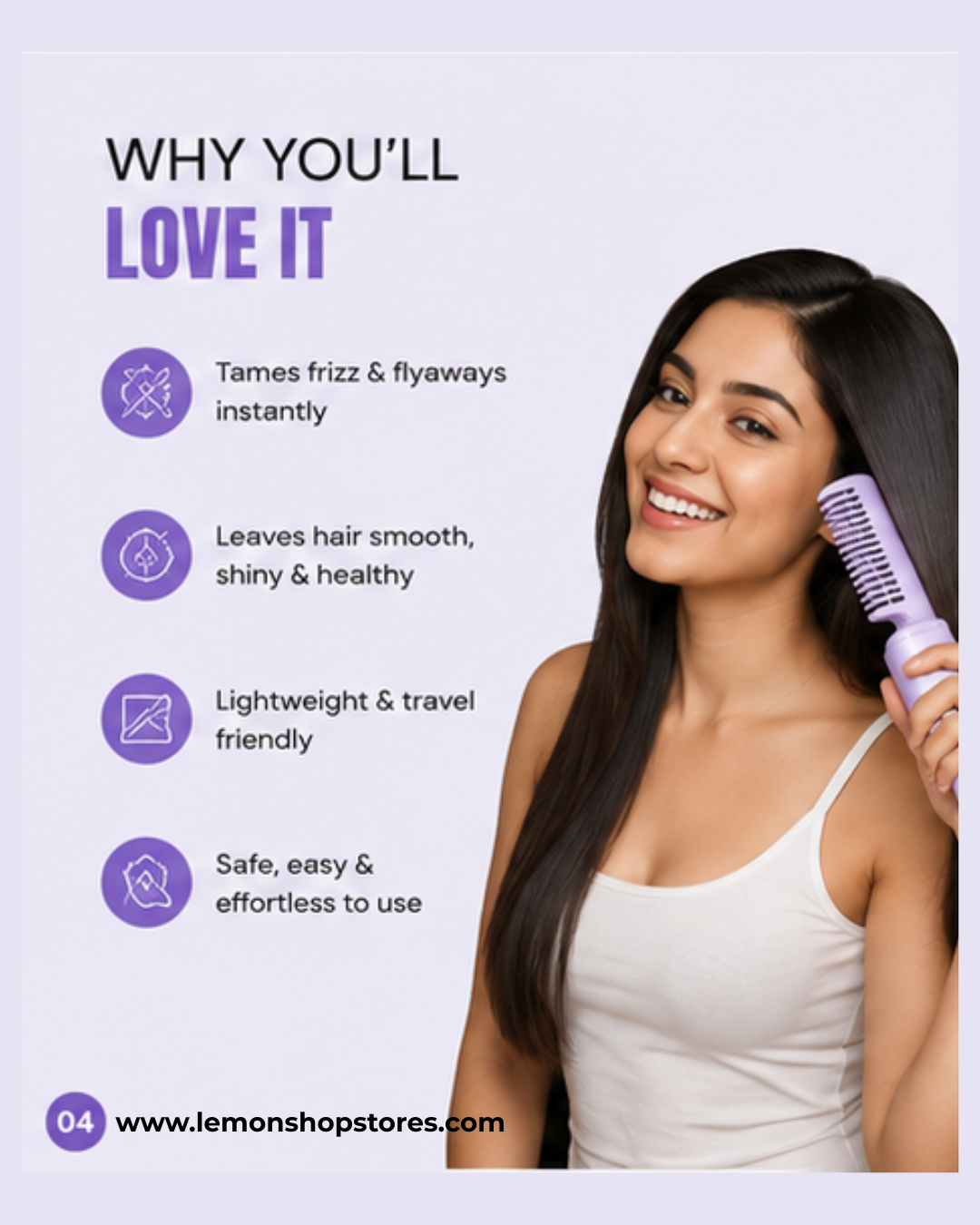 Rechargeable Mini Hair Straightener